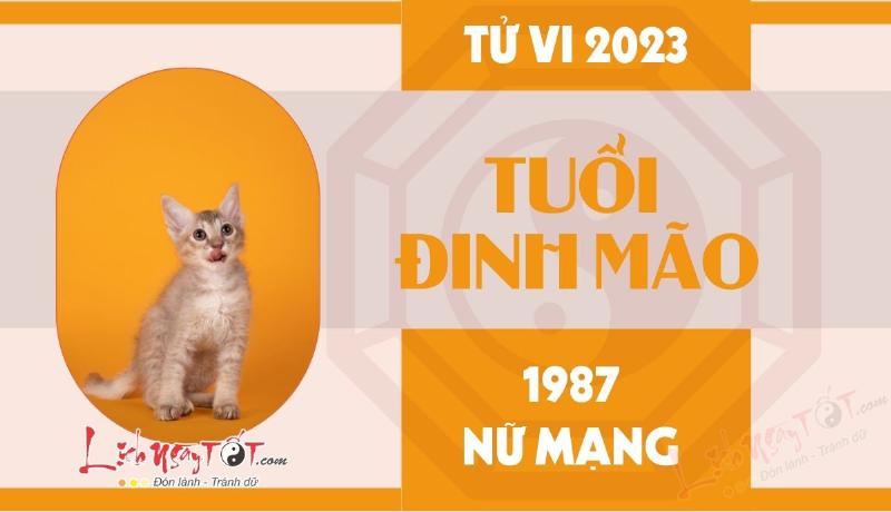 Van trinh tu vi tuoi Dinh Mao nu mang 2023